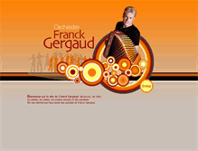 Tablet Screenshot of franck-gergaud.com